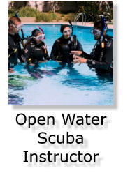 Open Water Scuba Instructor